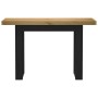 Mesa consola NOAIN patas en U madera maciza pino 120x30x75 cm