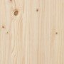 Banco zapatero madera maciza de pino 100x34x45 cm