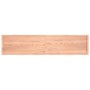 Tablero mesa madera roble tratada marrón claro 220x50x(2-4) cm en Tableros para mesas | Comprar online en Foro24