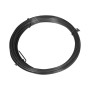Valla alambrada con anclas de punta gris 0,8x25 m