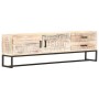 Weißer TV-Schrank aus massivem Akazienholz, 140 x 30 x 45 cm von vidaXL, TV-Möbel - Ref: Foro24-287328, Preis: 275,66 €, Raba...