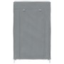 Zapatero gris 60,5x30x97 cm tejido no tejido