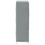 Zapatero gris 60,5x30x97 cm tejido no tejido