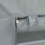 Zapatero gris 60,5x30x97 cm tejido no tejido