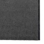 Felpudo Antracita y Negro 120 x 400 cm Poliamida y PVC