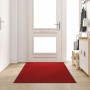 Felpudo Rojo y Negro 120 x 250 cm Poliamida y PVC