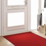 Felpudo Rojo y Negro 120 x 250 cm Poliamida y PVC
