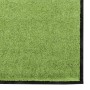 Felpudo Verde y Negro 120 x 250 cm Poliamida y PVC