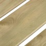 Banco de jardín de madera de pino impregnada 172 cm