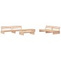 6-teiliges Gartenmöbel-Set und Massivholzkissen von vidaXL, Gartensets - Ref: Foro24-3186151, Preis: 810,63 €, Rabatt: %