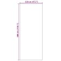 Felpudo Rosa y Negro 120 x 300 cm Poliamida y PVC