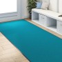 Felpudo Cian y Negro 120 x 250 cm Poliamida y PVC