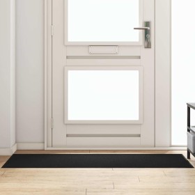 Felpudo Negro 60 x 180 cm Polipropileno y vinilo