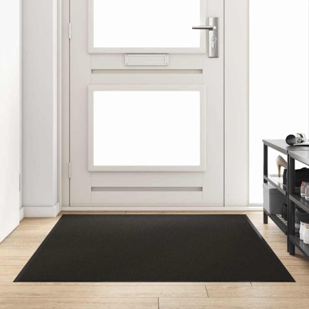 Felpudo Negro 120 x 180 cm Polipropileno y vinilo