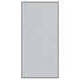 Felpudo Gris y Negro 120 x 250 cm Polipropileno y vinilo