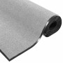Felpudo Gris y Negro 120 x 250 cm Polipropileno y vinilo
