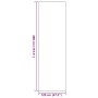 Felpudo Gris y Negro 120 x 400 cm Polipropileno y vinilo