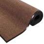 Felpudo Marrón y Negro 60 x 180 cm Polipropileno y vinilo