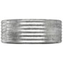 Jardinera arriate acero galvanizado plata 249x100x36 cm