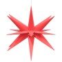 Lámparas de Navidad LED plegables 3 unidades rojo 57 cm