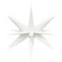Lámparas de Navidad LED plegables 3 unidades blanco 57 cm
