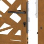 Puerta de jardín de acero desgastado diseño ligero 105x105 cm
