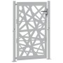 Puerta de jardín de acero desgastado diseño ligero 105x155 cm