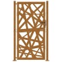 Puerta de jardín de acero desgastado diseño ligero 105x180 cm