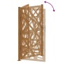 Puerta de jardín de acero desgastado diseño ligero 105x180 cm