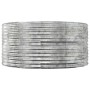 Jardinera arriate acero galvanizado plata 140x140x68 cm