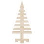 Árboles de Navidad de madera 3 pzas madera maciza pino