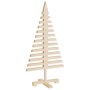 Árboles de Navidad de madera 3 pzas madera maciza pino