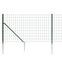 Drahtzaun mit Ankerspitzen grün 0,8x10 m von vidaXL, Zaunpaneele - Ref: Foro24-154112, Preis: 83,03 €, Rabatt: %