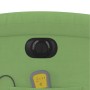 Sillón reclinable de masaje eléctrico terciopelo verde claro