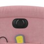 Sillón reclinable de masaje eléctrico terciopelo rosa