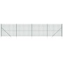 Cerca de alambre con pinchos de anclaje verde 1,8x10 m de vidaXL, Paneles de vallas - Ref: Foro24-154117, Precio: 157,09 €, D...