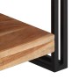 Mueble para TV madera maciza de acacia 120x30x40 cm
