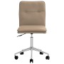 Silla de comedor capuchino cuero sintético