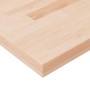Square oak wood untreated table top 80x80x4 cm by vidaXL, Table tops - Ref: Foro24-342946, Price: 130,12 €, Discount: %