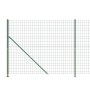 Drahtzaun mit grünem Flansch 1,4x10 m von vidaXL, Zaunpaneele - Ref: Foro24-154163, Preis: 96,13 €, Rabatt: %