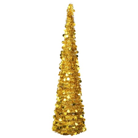 Árbol de Navidad artificial emergente PET dorado 180 cm en Arboles de navidad | Comprar online en Foro24