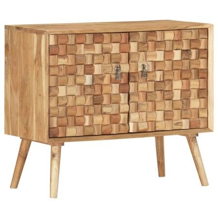 Solid acacia wood sideboard 75x35x65 cm by vidaXL, Sideboards - Ref: Foro24-287439, Price: 203,73 €, Discount: %