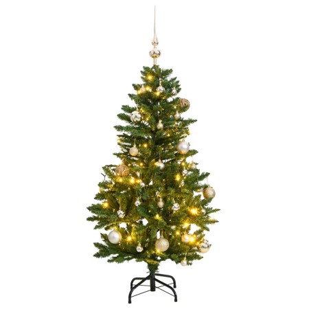 Árbol de Navidad artificial con bisagras 150 LED y bolas 150 cm en Arboles de navidad | Comprar online en Foro24