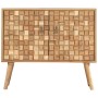 Solid acacia wood sideboard 75x35x65 cm by vidaXL, Sideboards - Ref: Foro24-287439, Price: 203,73 €, Discount: %