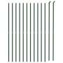 Drahtzaun mit grünem Flansch 1,1x25 m von vidaXL, Zaunpaneele - Ref: Foro24-154186, Preis: 140,38 €, Rabatt: %