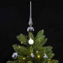 Árbol de Navidad artificial con bisagras 300 LED y bolas 270 cm