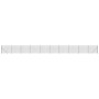 Drahtzaun mit anthrazitgrauem Flansch 2,2x25 m von vidaXL, Zaunpaneele - Ref: Foro24-154303, Preis: 196,76 €, Rabatt: %