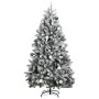 Árbol de Navidad artificial con bisagras 300 LED y bolas 300 cm