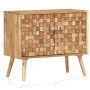 Solid acacia wood sideboard 75x35x65 cm by vidaXL, Sideboards - Ref: Foro24-287439, Price: 203,73 €, Discount: %
