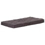 Cojines para muebles de palets 2 unidades algodón antracita
